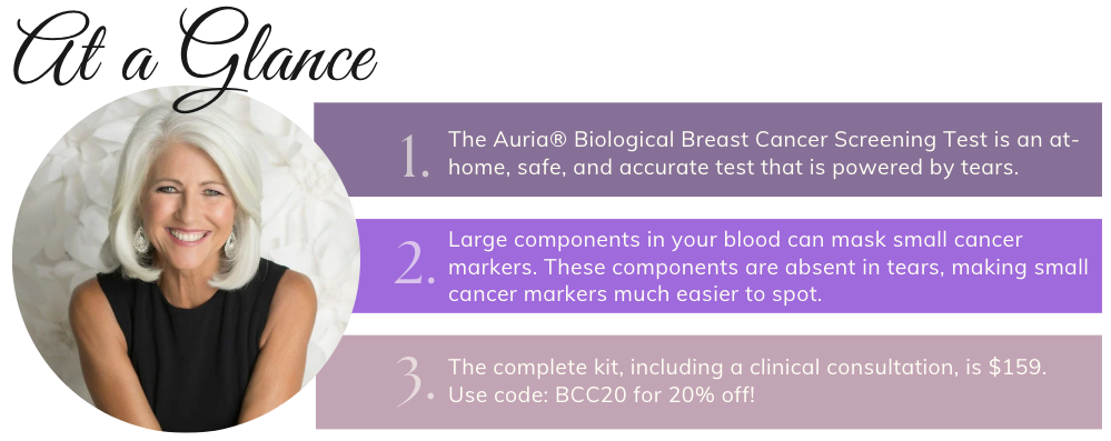 At a glance: auria breast cancer test